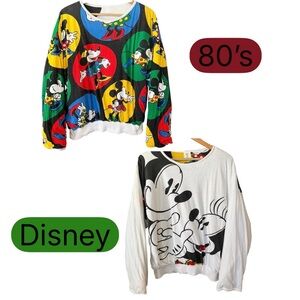 Disney 80’s Reversible Sweatshirt One Size